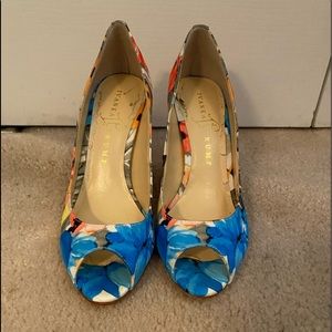 Floral Ivanka Trump Heels